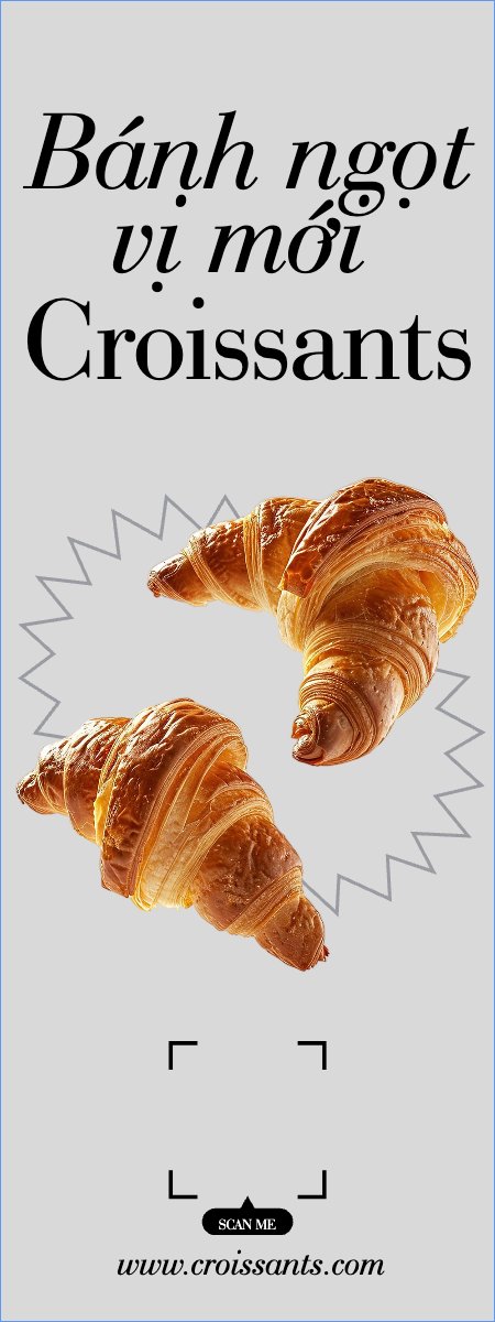 Đồ ăn, food, thực phẩm, ẩm thực, món ăn, F&B, nhà hàng, thức ăn,fastfood, croissants