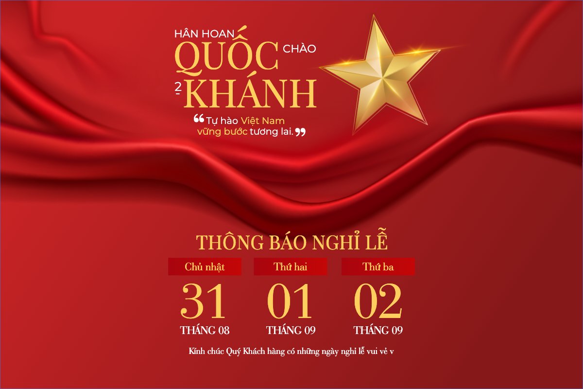 2/9, Quốc Khánh, lễ hội, thông báo, lịch nghỉ, Việt Nam, sự kiện, event, hiện đại, modern