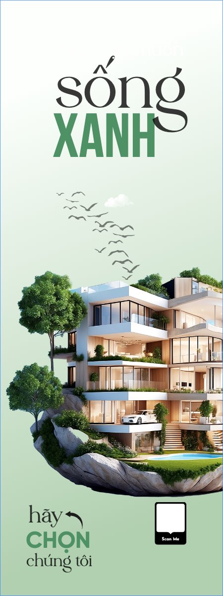 Mẫu Standee Xây dựng, build, nội thất, bất động sản, interior, real estate — LayerPic