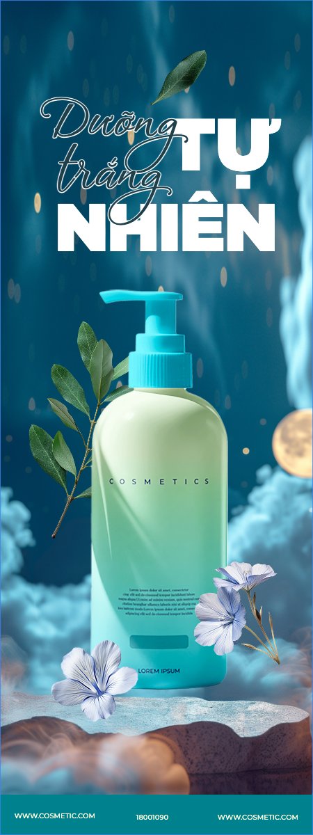 Mẫu Standee Spa, beauty, làm đẹp, thẩm mỹ, mỹ phẩm, cosmetic — LayerPic