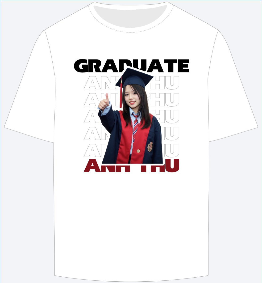 Mẫu Ao Thun Tốt nghiệp, kỉ yếu, graduate, cá nhân, trending, hot, viral, xu hướng, thịnh hành — LayerPic