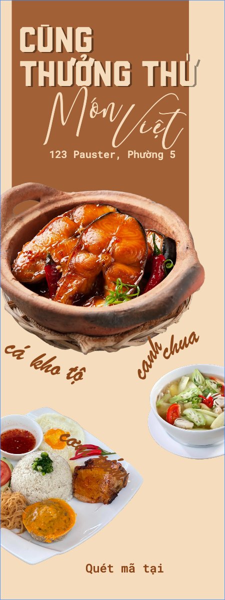 Mẫu Standee Đồ ăn, food, thực phẩm, ẩm thực, món ăn, F&B, nhà hàng, thức ăn — LayerPic