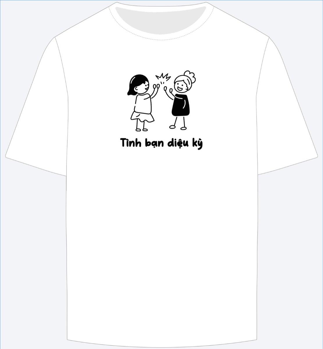 Mẫu Ao Thun Bạn bè, bestfriend, hội nhóm, team, tập thể — LayerPic