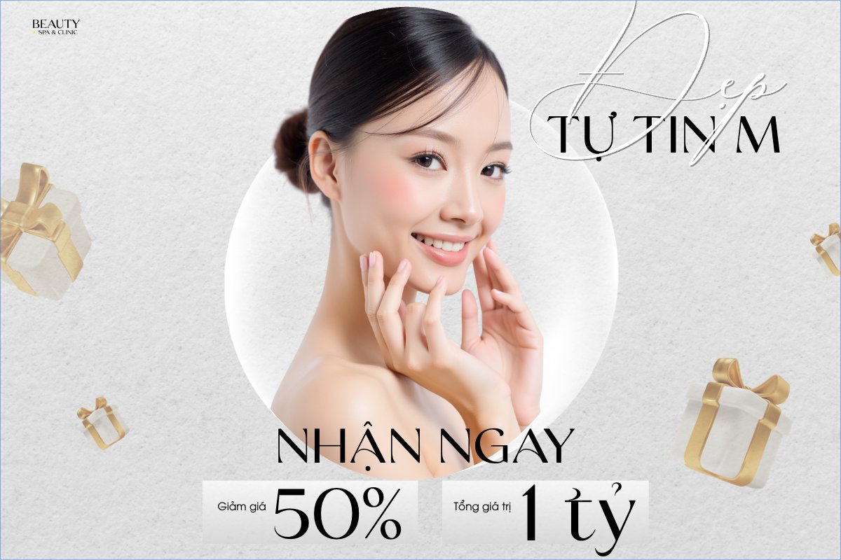 Mẫu Banner - Băng rôn Spa, beauty, làm đẹp, thẩm mỹ, cosmetics, hiện đại, morden — LayerPic