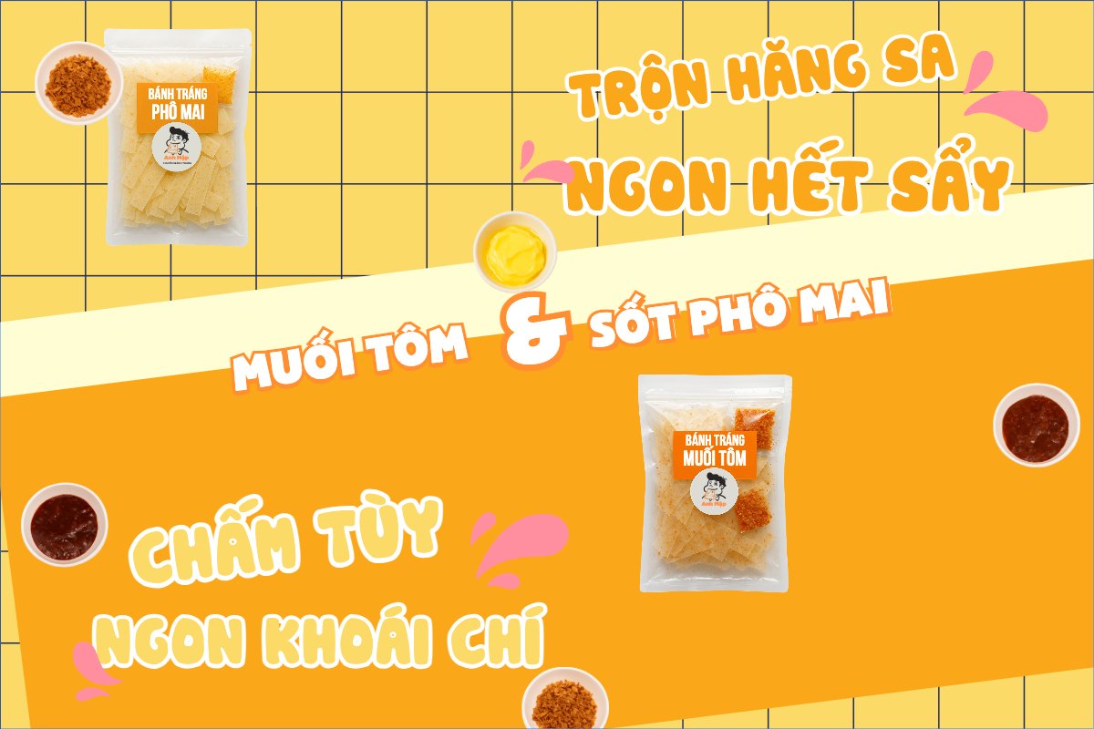 Bánh tráng, đồ ăn, food, thực phẩm, ẩm thực, món ăn, F&B, nhà hàng, thức ăn, dễ thương, hiện đại