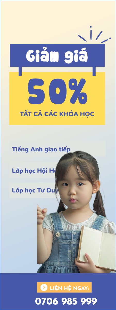 Mẫu Standee Giáo dục, education, school, trường học, khóa hoạc, course — LayerPic