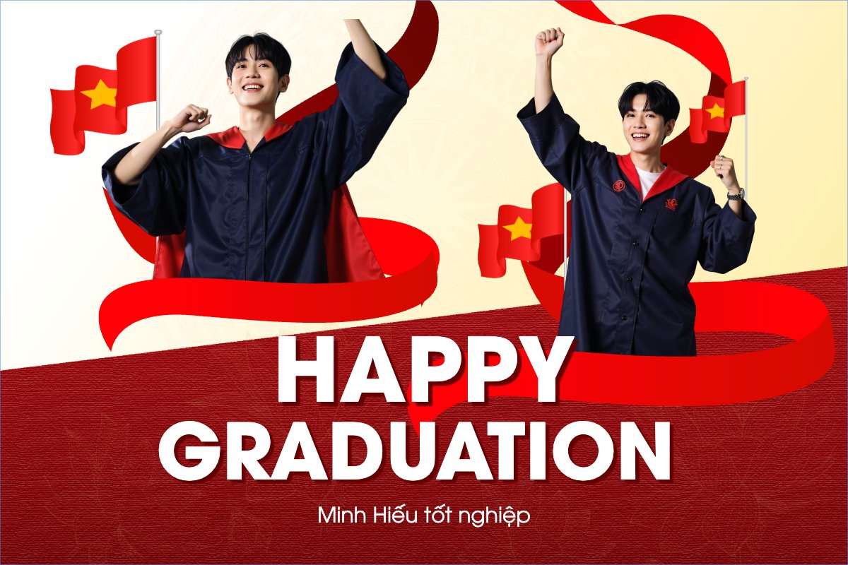 Mẫu Banner - Băng rôn Tốt nghiệp, kỉ yếu, Graduation, yearbook, sự kiện, event, giáo dục, education, Việt Nam — LayerPic