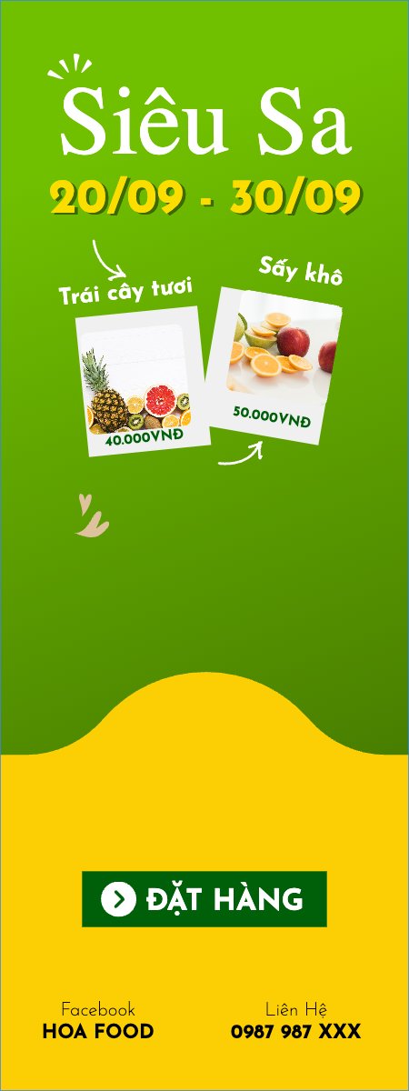 Mẫu Standee Nông sản, agricultural, farm, rau củ, rau quả — LayerPic