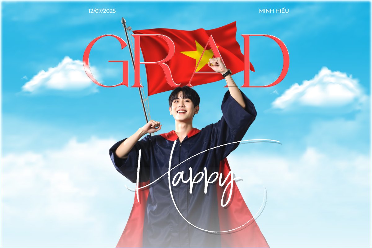 Mẫu Banner - Băng rôn Tốt nghiệp, kỉ yếu, Graduation, yearbook, sự kiện, event, giáo dục, education, Việt Nam — LayerPic