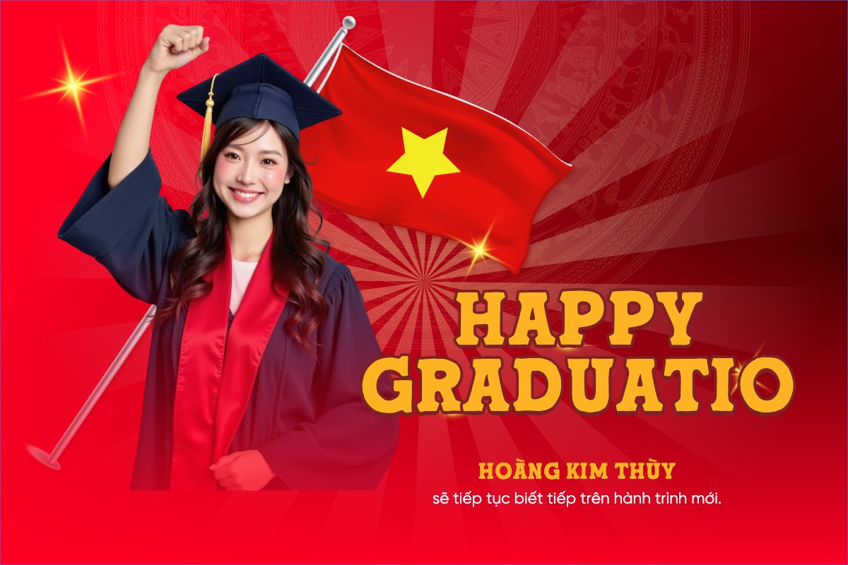 Mẫu Banner - Băng rôn Tốt nghiệp, kỉ yếu, Graduation, yearbook, sự kiện, event, giáo dục, education, Việt Nam — LayerPic
