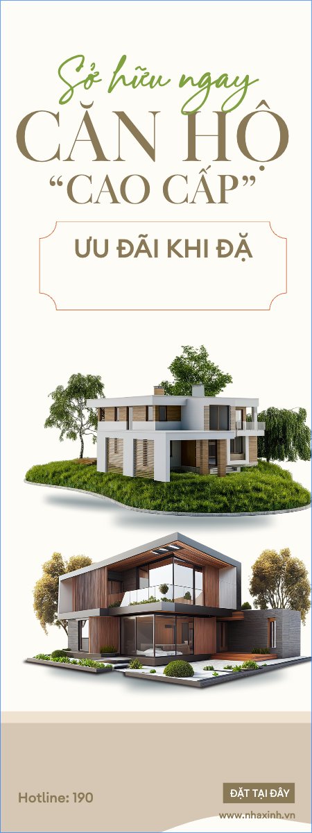 Mẫu Standee Xây dựng, build, nội thất, bất động sản, interior, real estate — LayerPic