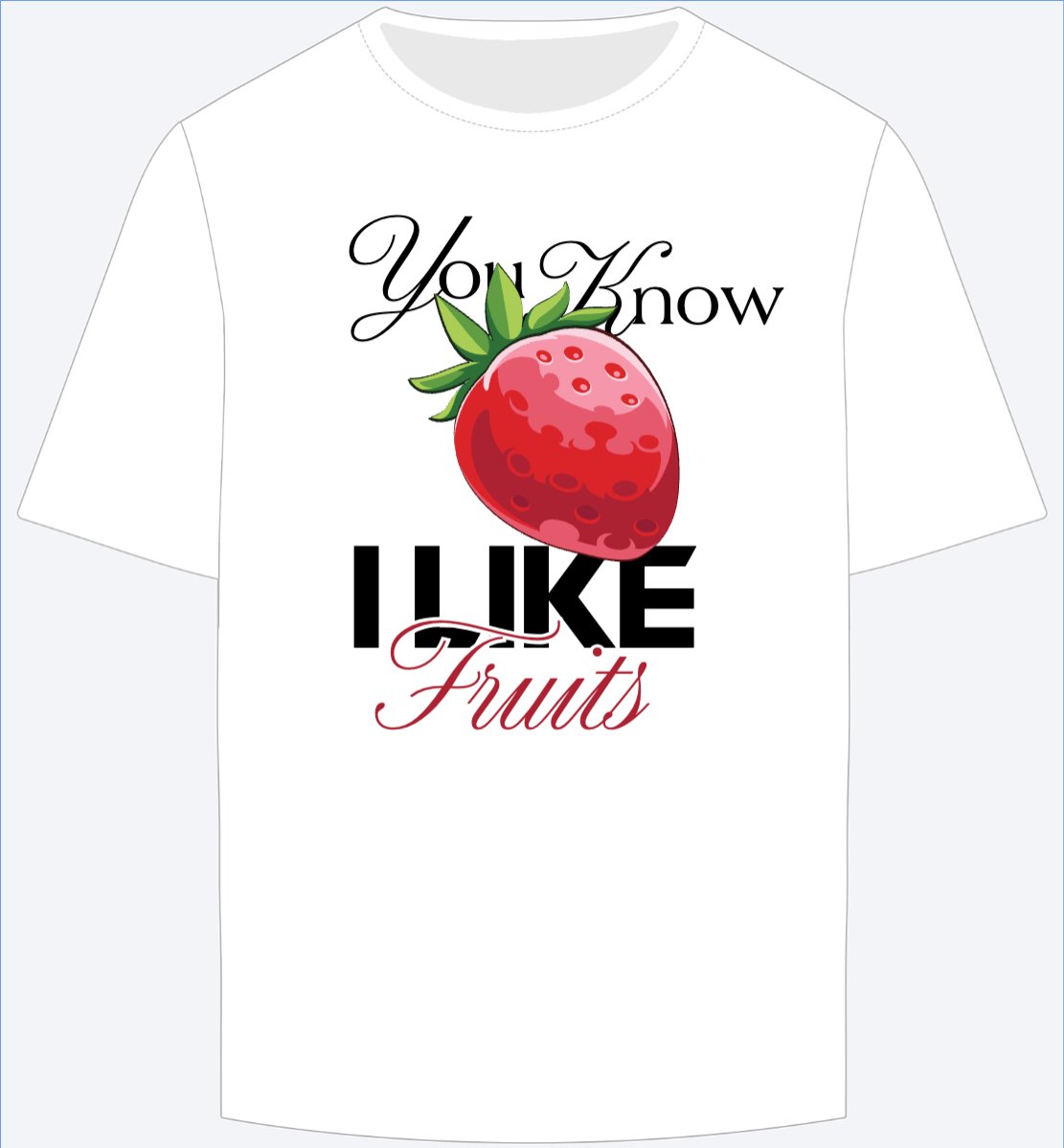 Mẫu Ao Thun Trái dâu, strawberry, cá nhân, trending, hot, viral, xu hướng, thịnh hành — LayerPic