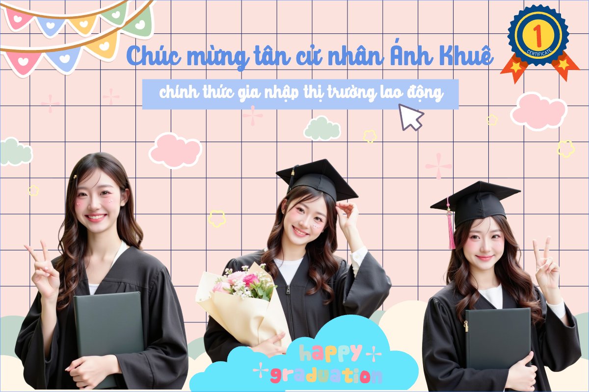 Mẫu Banner - Băng rôn Tốt nghiệp, kỉ yếu, Graduation, yearbook, sự kiện, event, chương trình, entertainment — LayerPic