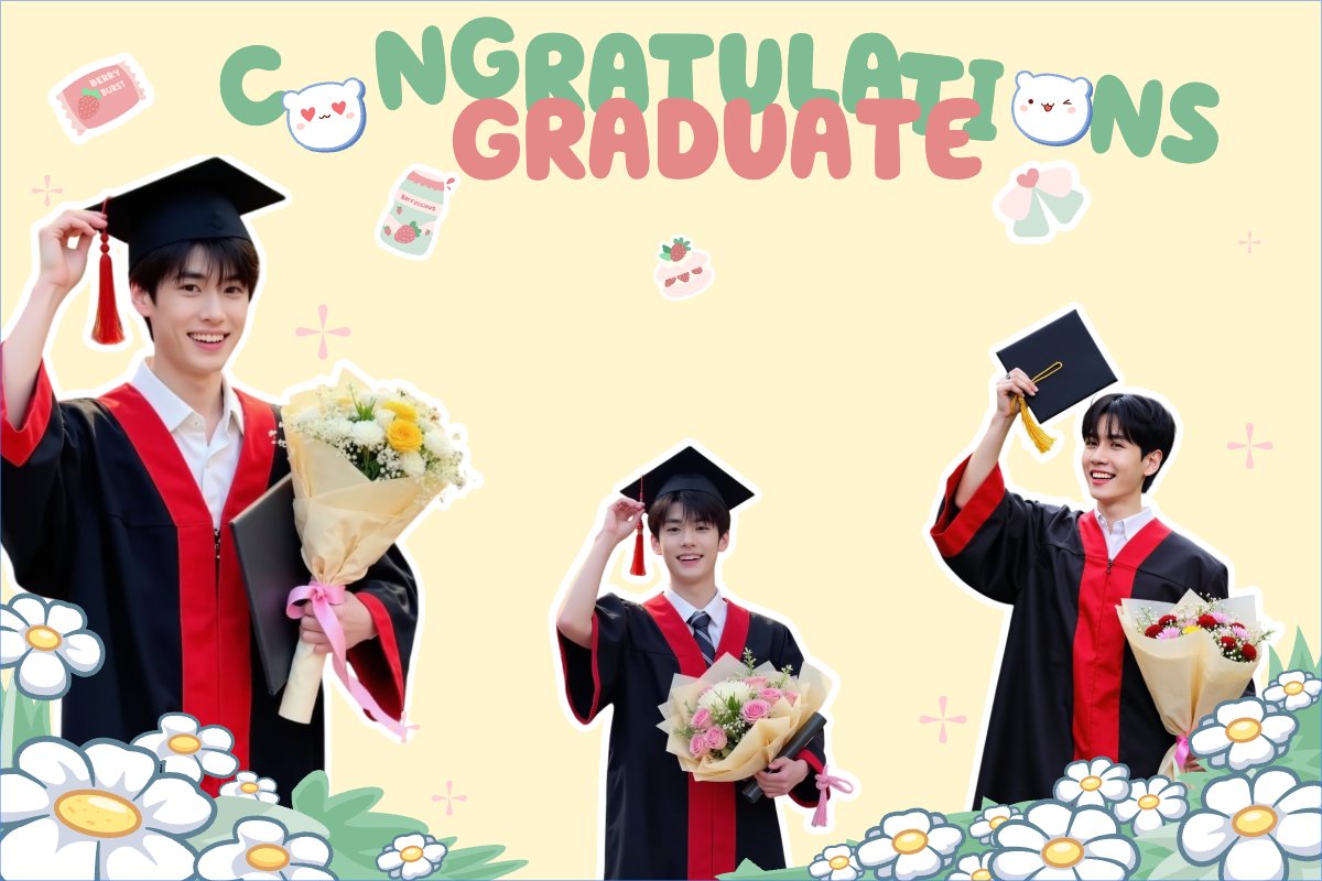 Mẫu Banner - Băng rôn Tốt nghiệp, kỉ yếu, Graduation, yearbook, sự kiện, event, chương trình, entertainment — LayerPic