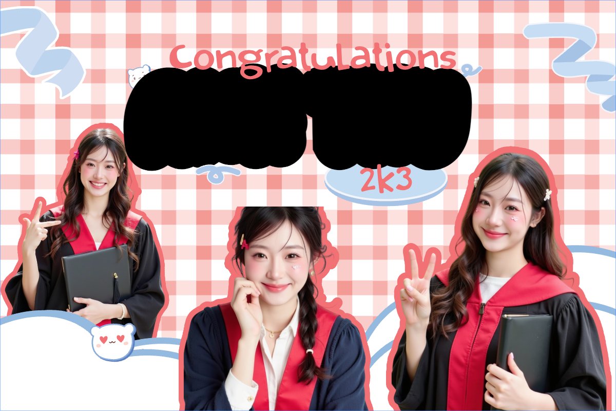Mẫu Banner - Băng rôn Tốt nghiệp, kỉ yếu, Graduation, yearbook, sự kiện, event, chương trình, entertainment — LayerPic