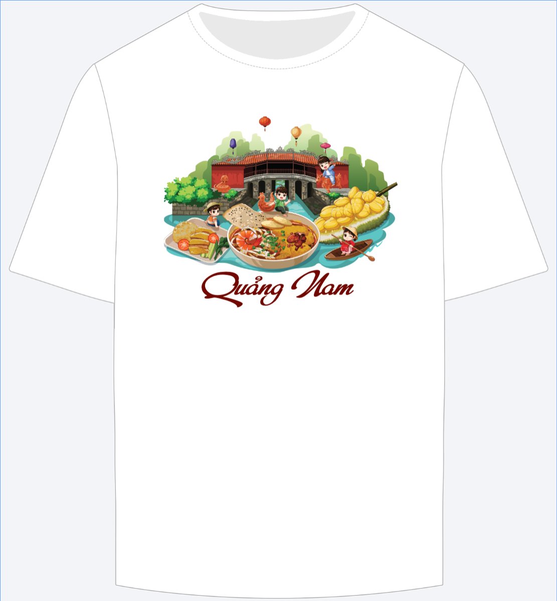 Mẫu Ao Thun Quảng Nam, du lịch, travel, khám phá, hội nhóm, tập thể, team — LayerPic