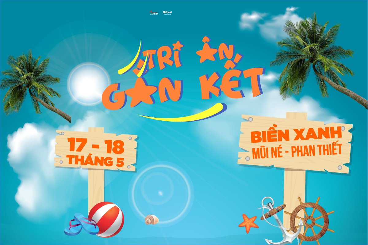 Mẫu Banner - Băng rôn Team building, mùa hè, summer,Du lịch, travel, tourism, trải nghiệm, khám phá — LayerPic