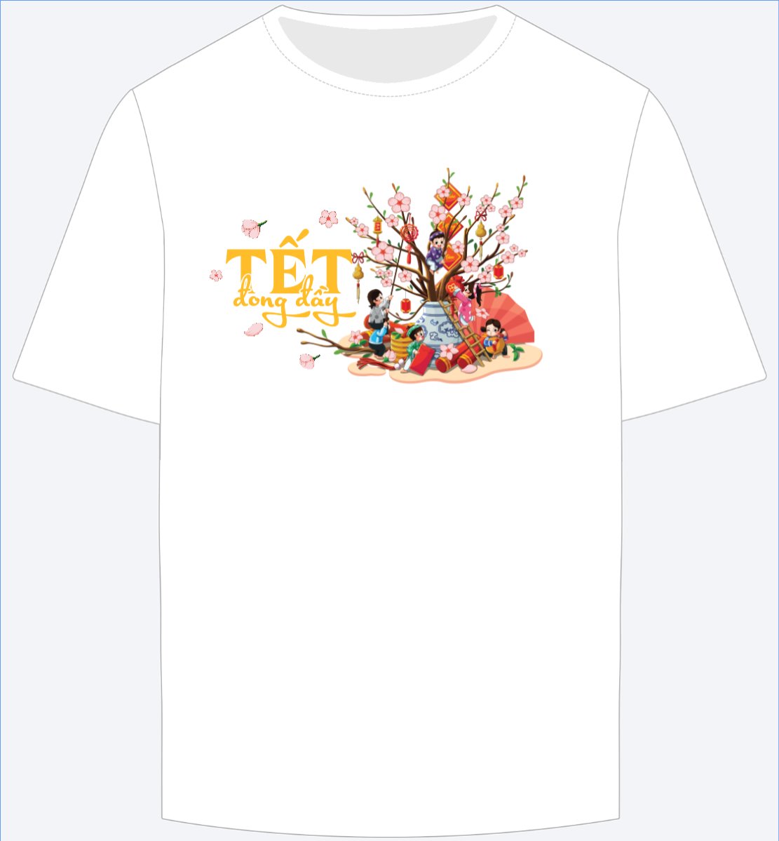 Mẫu Ao Thun Tết, Xuân, sự kiện, event — LayerPic