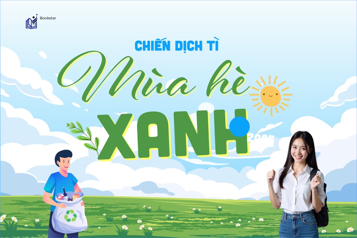 Mẫu Banner - Băng rôn Mùa hè xanh, tình nguyện, thiện nguyện, nhập học, giáo dục, education, school, trường học — LayerPic