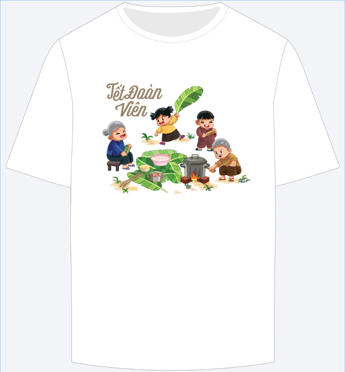 Mẫu Ao Thun Tết, Xuân,new year, sự kiện, event — LayerPic