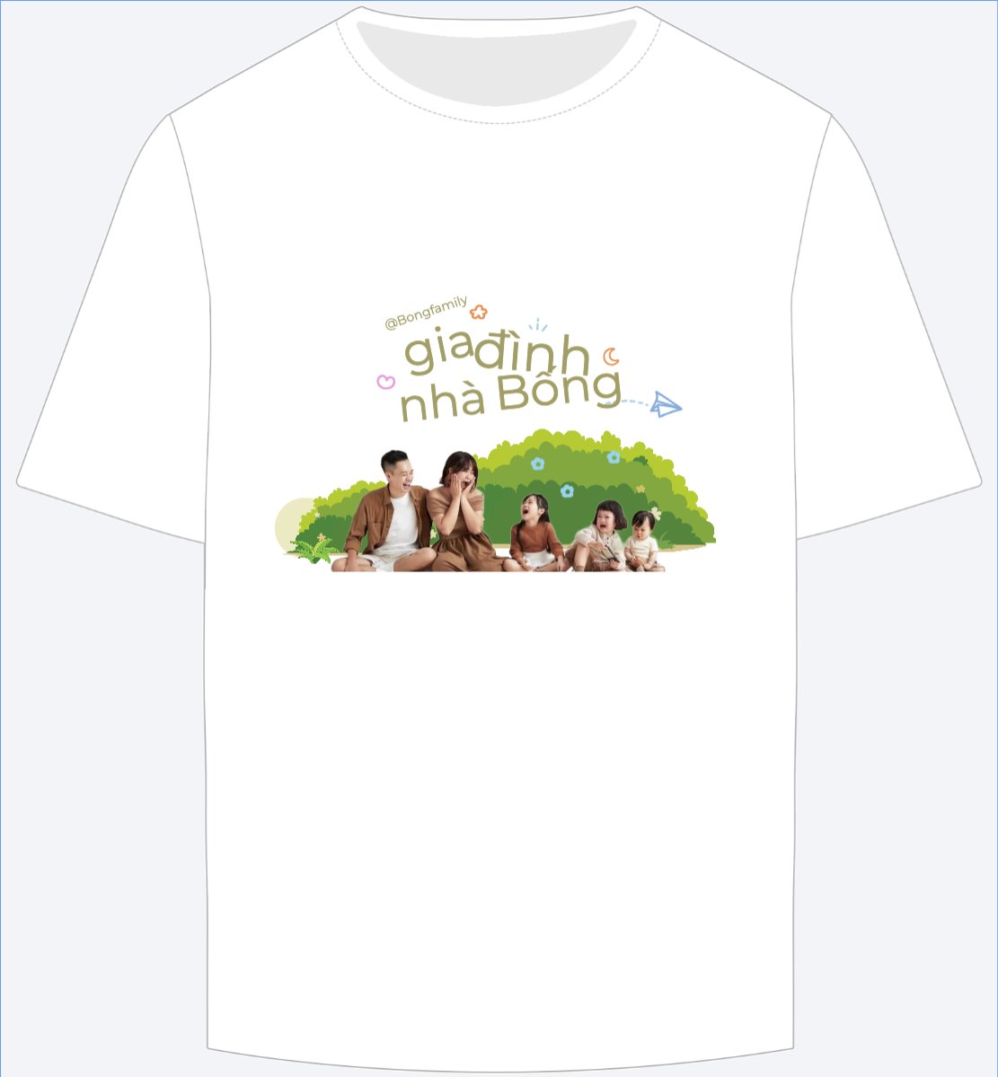 Mẫu Ao Thun Gia đình, family, nhà — LayerPic