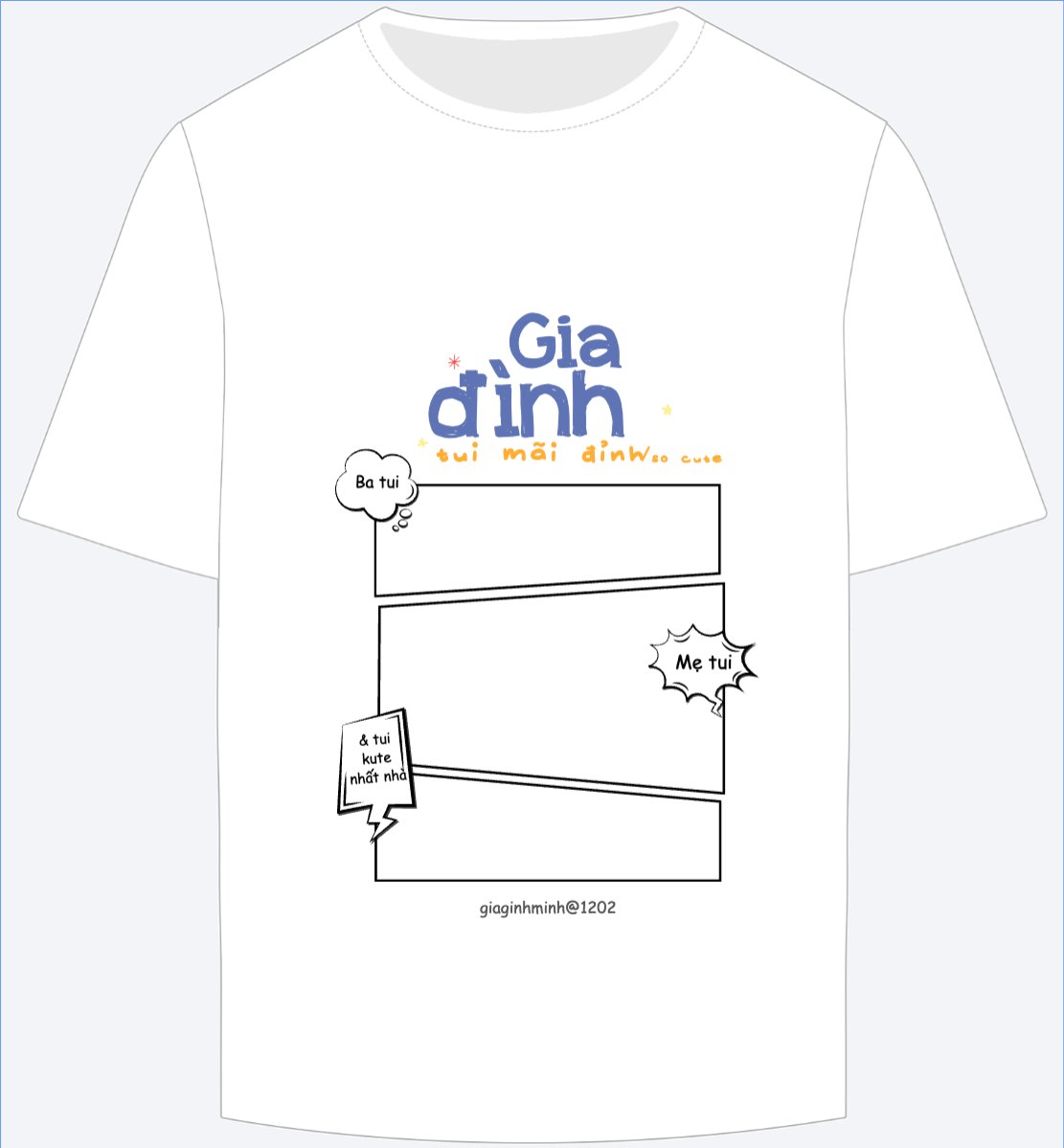 Mẫu Ao Thun Gia đình, family, nhà — LayerPic