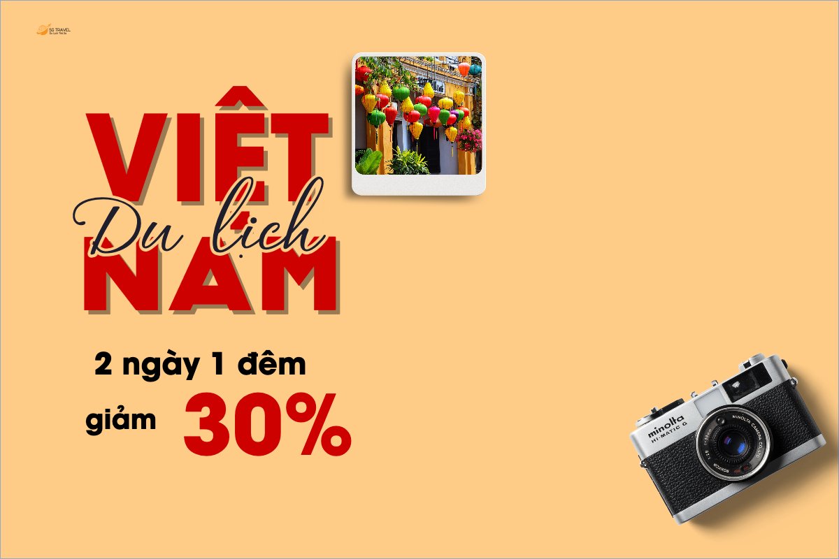 Mẫu Banner - Băng rôn Du lịch, travel, tourism, trải nghiệm, khám phá — LayerPic