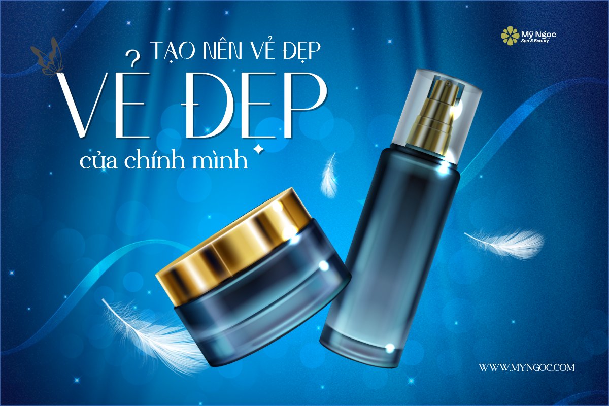 Mẫu Banner - Băng rôn Spa, beauty, làm đẹp, thẩm mỹ, comestic — LayerPic
