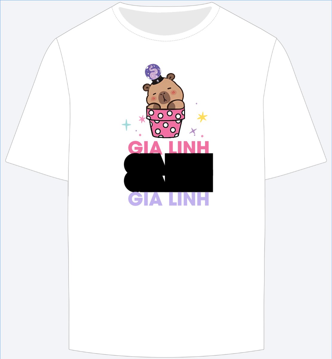 Mẫu Ao Thun Capybara, chuột lang nước, trending, hot, viral, xu hướng, thịnh hành — LayerPic