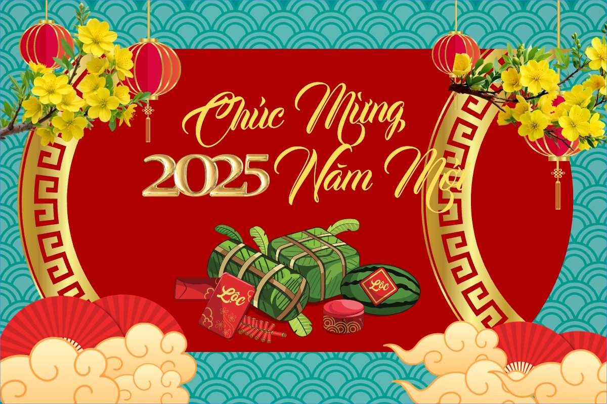 Tết, Xuân, Ất tỵ, năm 2025, 2025,backdrop, sự kiện, event