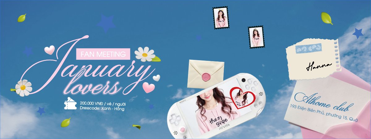 Mẫu Banner cầm tay Kpop, idol, thần tượng, âm nhạc, music, sự kiện, event, giải trí — LayerPic