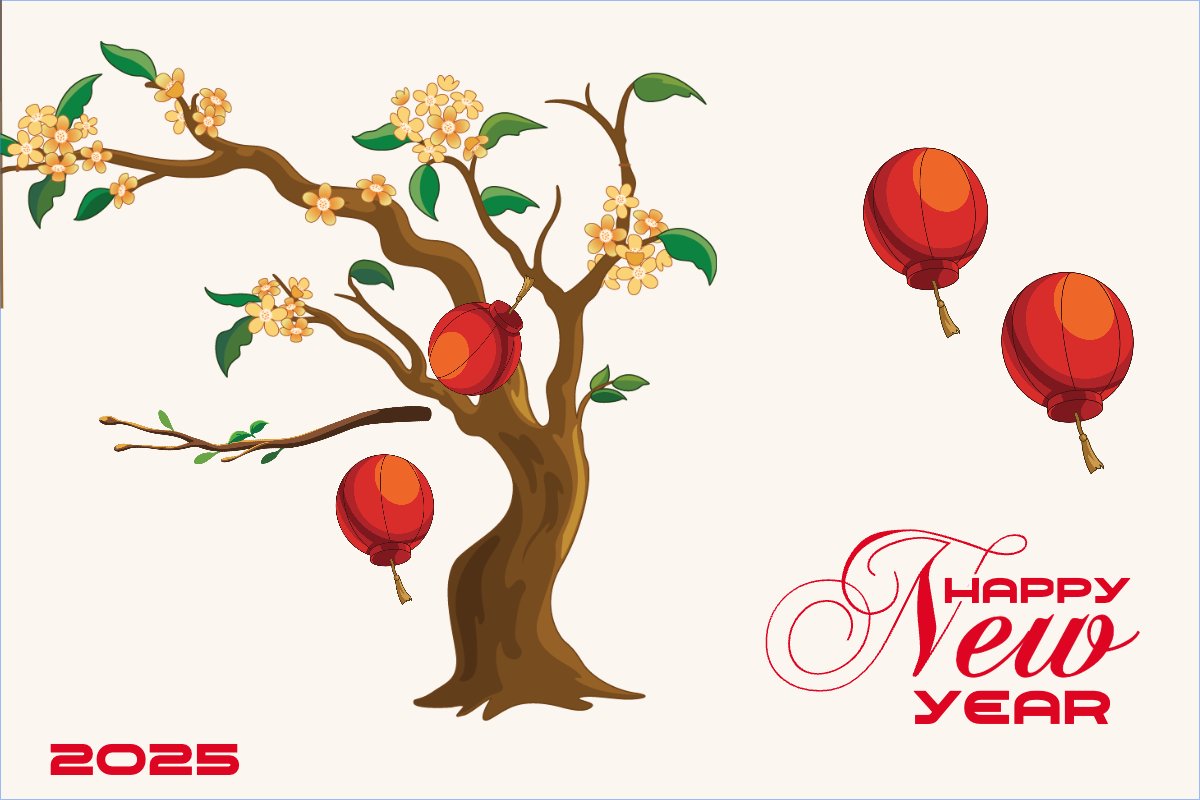 Mẫu Banner - Băng rôn Tết, Xuân, Ất tỵ, năm 2025, 2025,backdrop, sự kiện, event — LayerPic