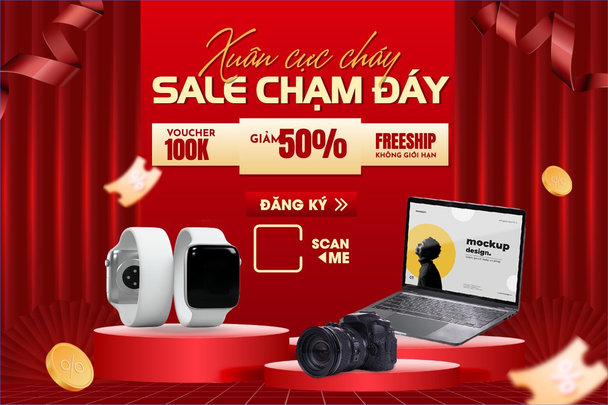 Mẫu Banner - Băng rôn Tết, Xuân, Ất tỵ, năm 2025, 2025, công nghệ, technology, điện tử, electronic — LayerPic