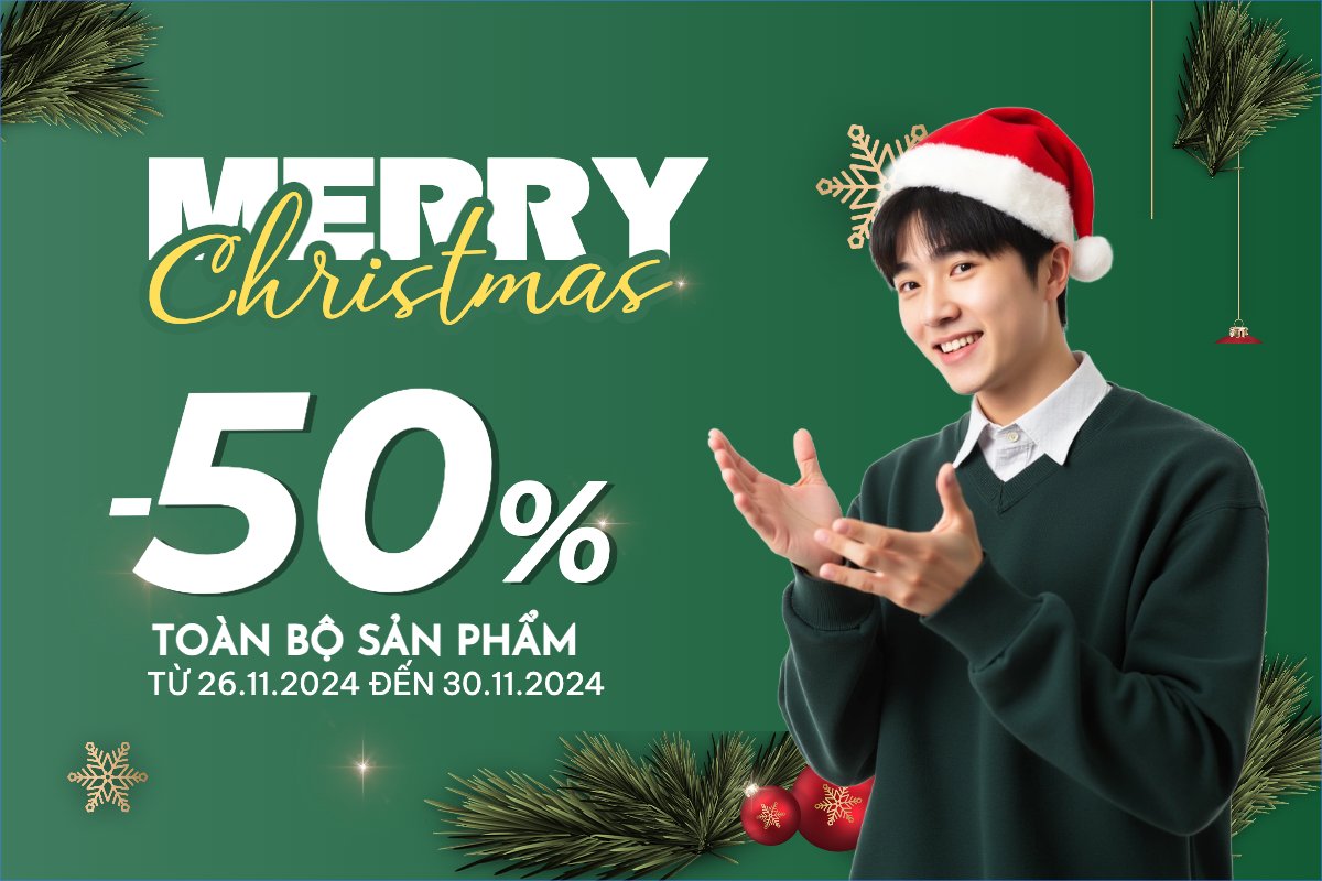 Mẫu Banner - Băng rôn Giáng sinh, Christmas, Noel, 25/12, Sự kiện, event, chương trình, sale, giải trí, entertainment — LayerPic
