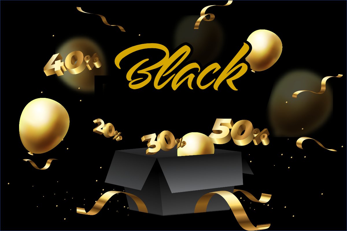Black Friday, sự kiện, event, chương trình, sale, thứ 6 đen tối