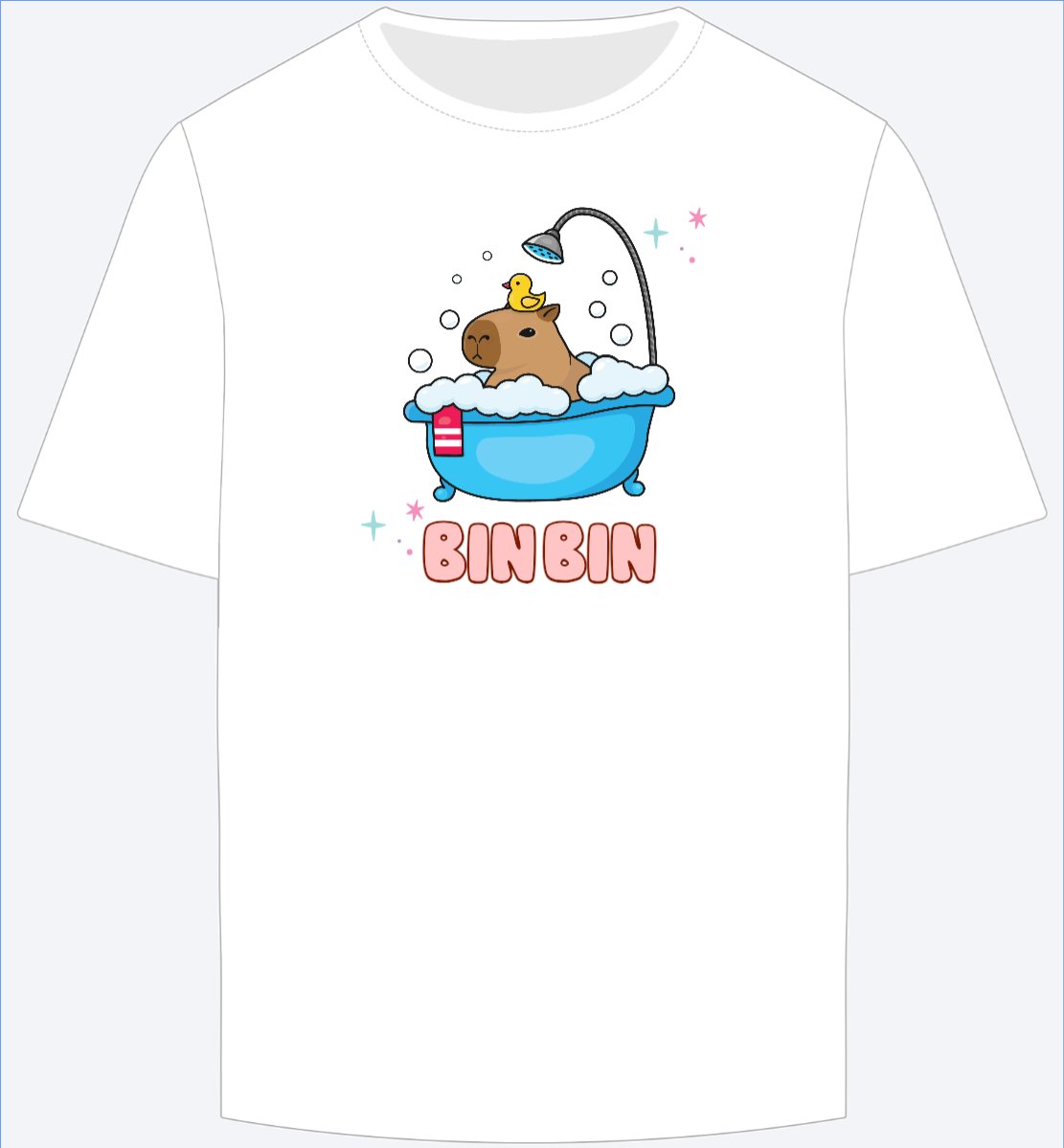 Mẫu Ao Thun Capybara, chuột lang nước, trending, hot, viral, xu hướng, thịnh hành — LayerPic