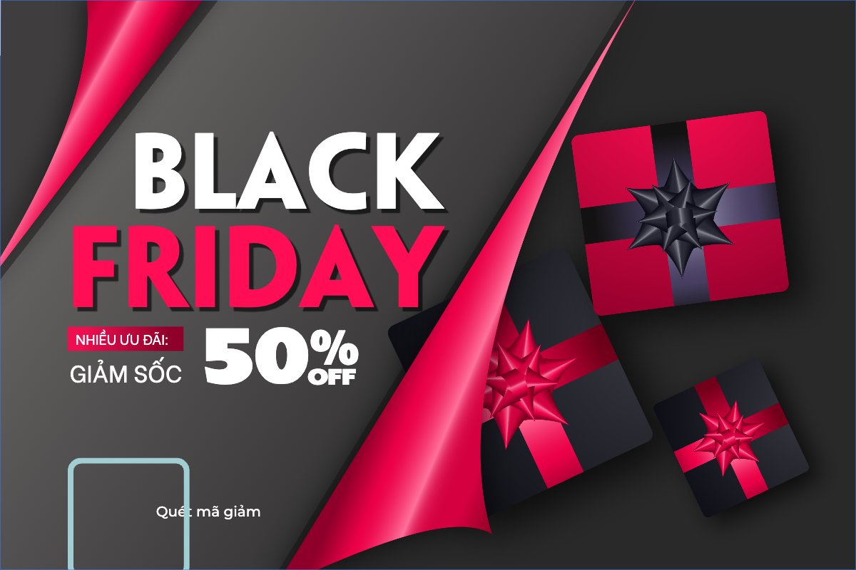 Black Friday, sự kiện, event, chương trình, sale, thứ 6 đen tối
