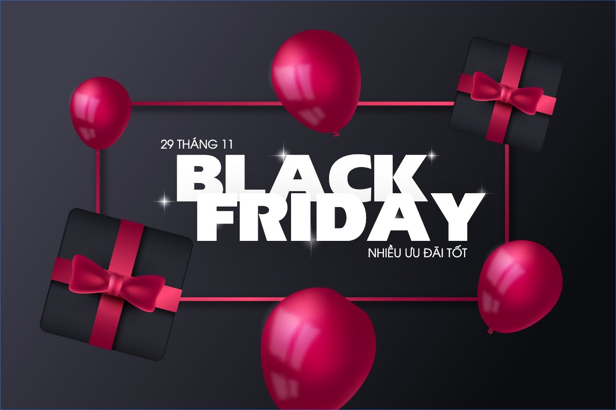 Black Friday, sự kiện, event, chương trình, sale, thứ 6 đen tối