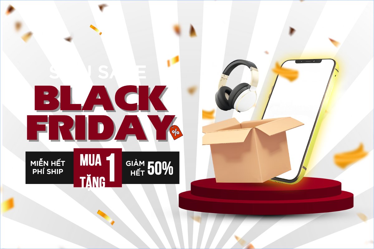 Black Friday, sự kiện, event, chương trình, sale, thứ 6 đen tối