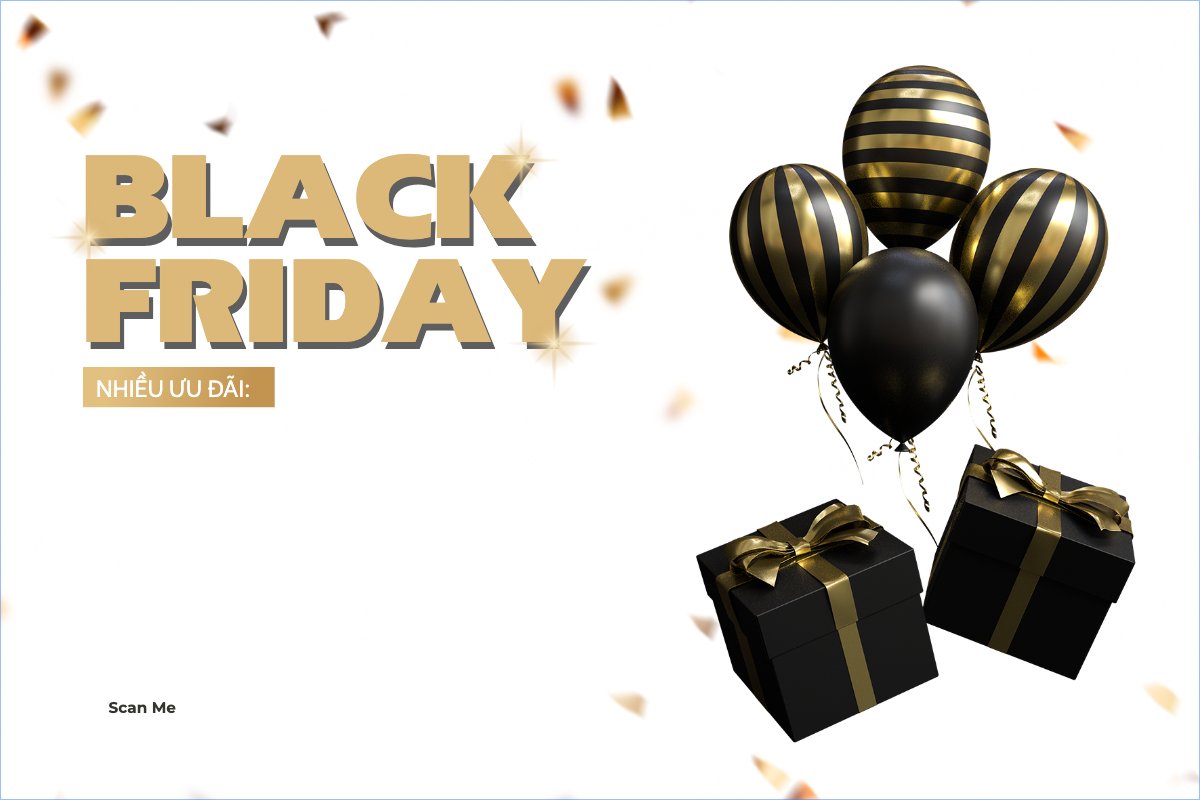 Black Friday, sự kiện, event, chương trình, sale, thứ 6 đen tối