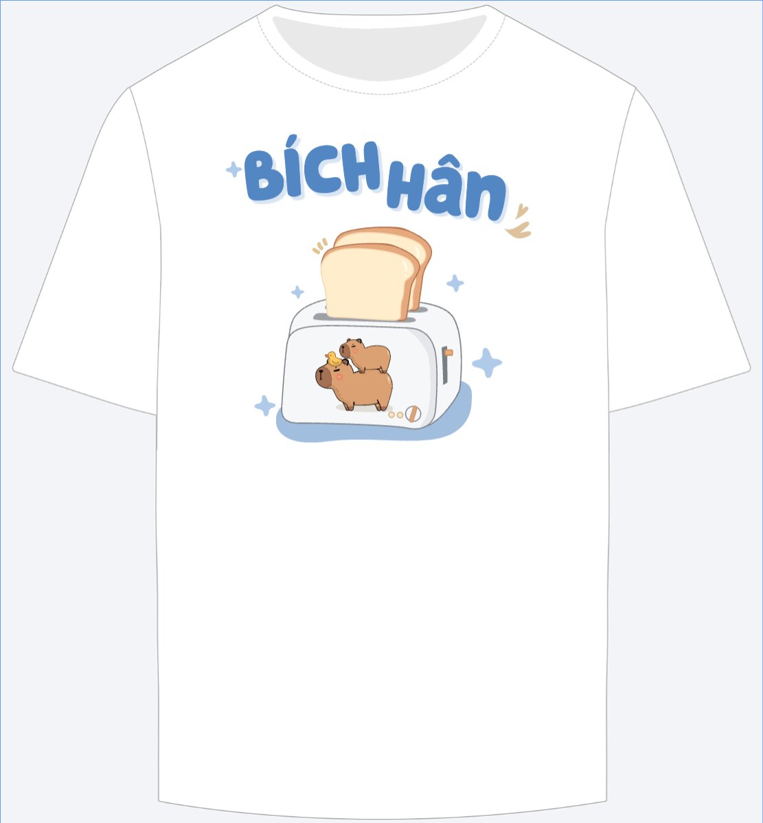 Mẫu Ao Thun Capybara, chuột lang nước, trending, hot, viral, xu hướng, thịnh hành — LayerPic