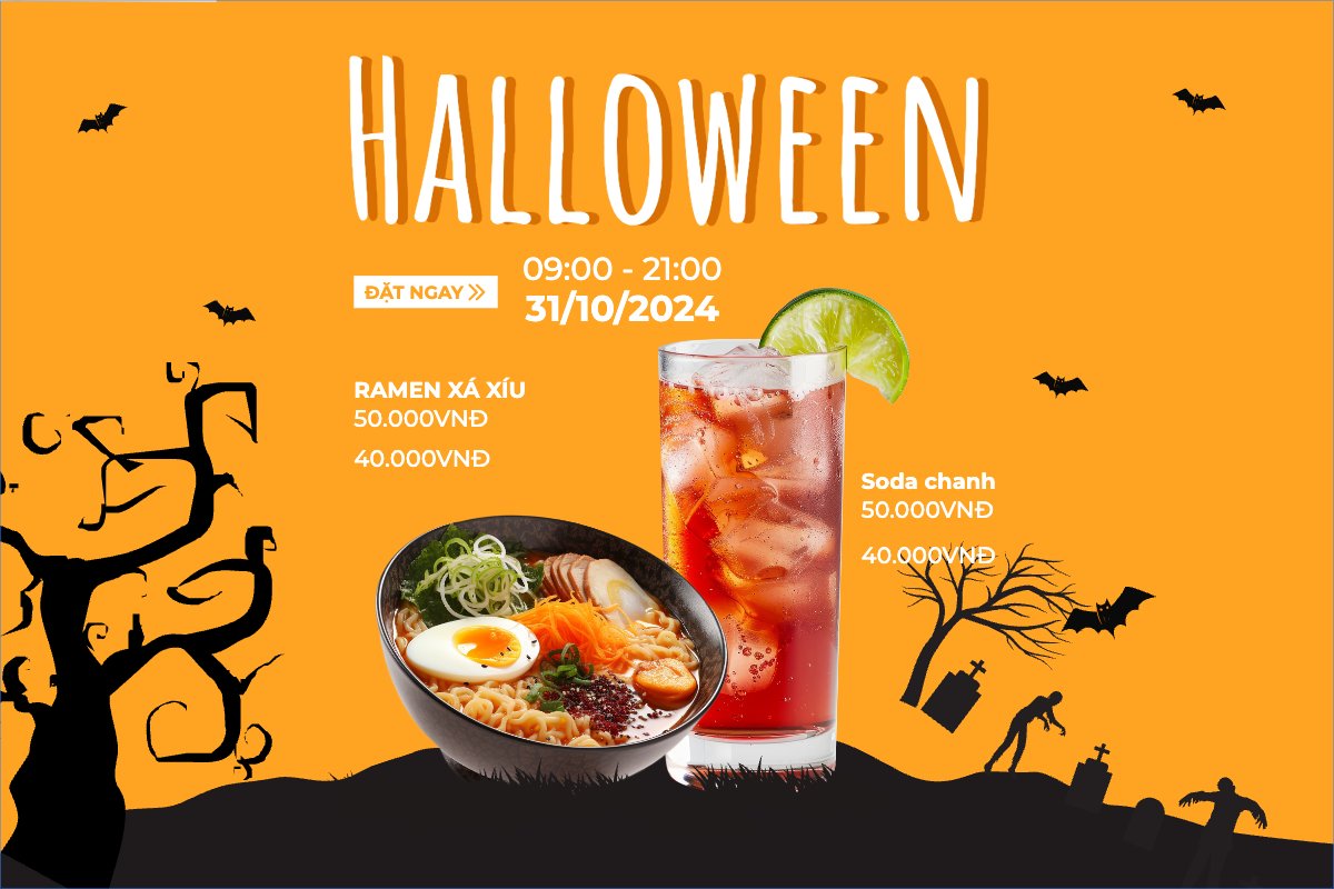 Halloween, Đồ ăn, food, thực phẩm, ẩm thực, món ăn, F&B, nước uống, drink
