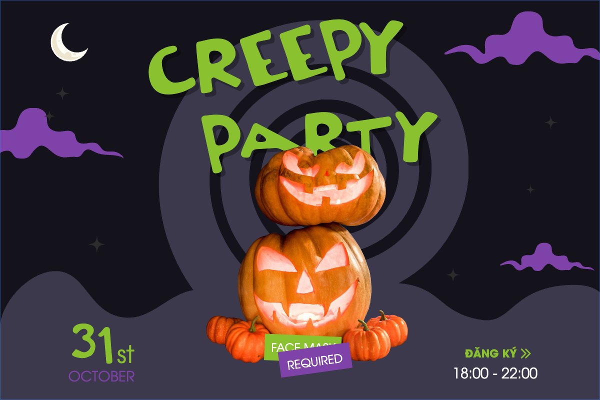 Halloween, Sự kiện, event, chương trình, sale, giải trí, entertainment