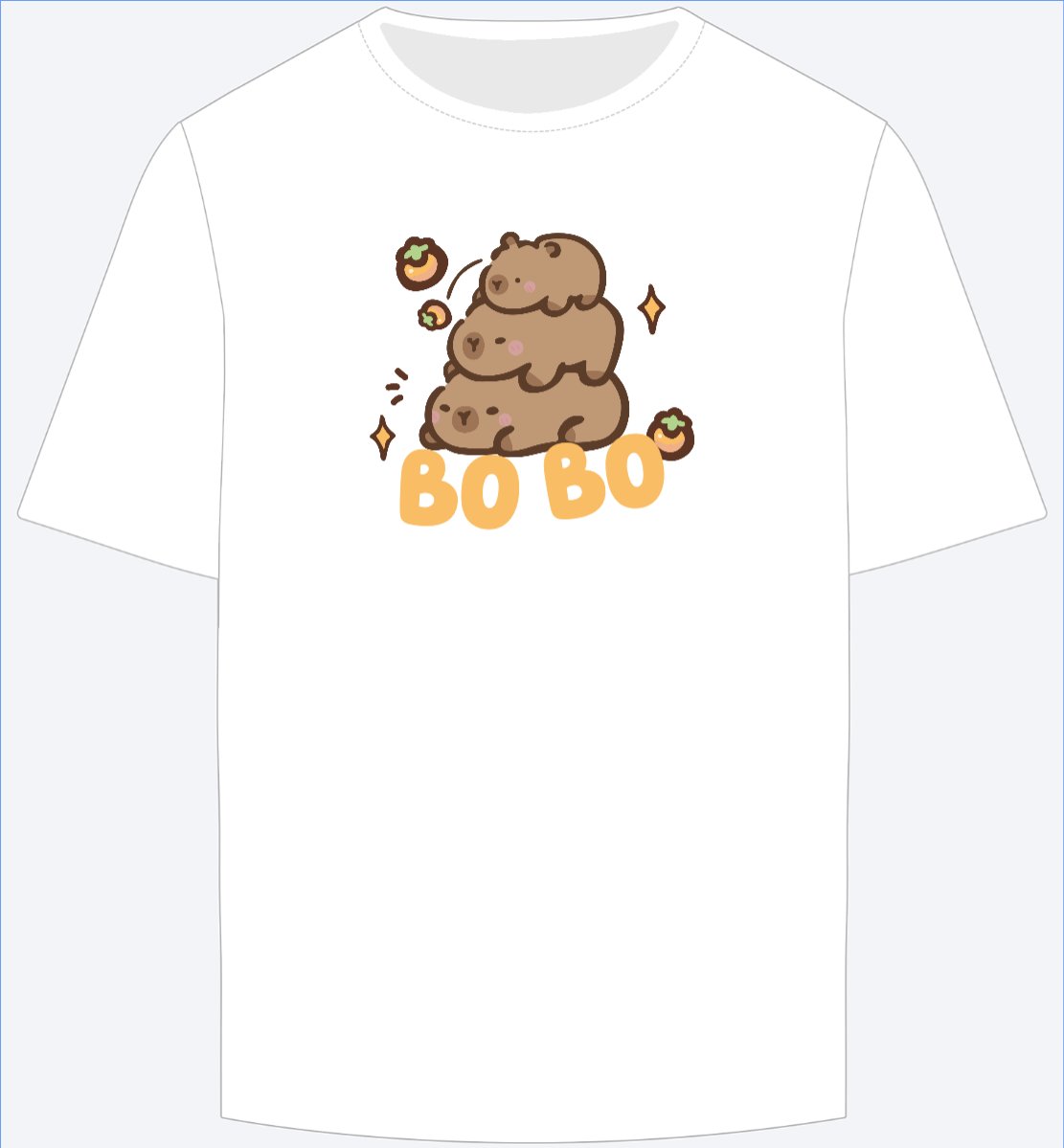 Mẫu Ao Thun Capybara, chuột lang nước, trending, hot, viral, xu hướng, thịnh hành — LayerPic