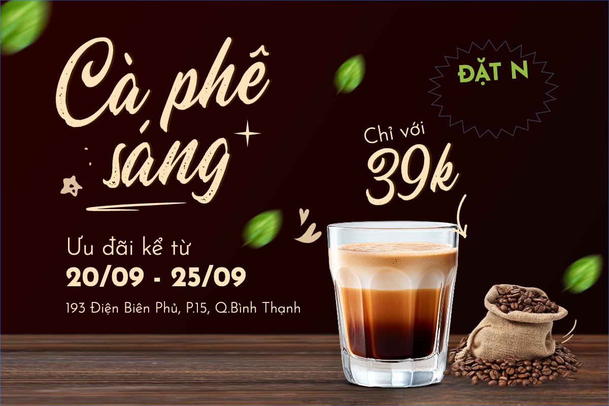 Nước uống, juice, giải khát, F&B, drink, cà phê, trà sữa