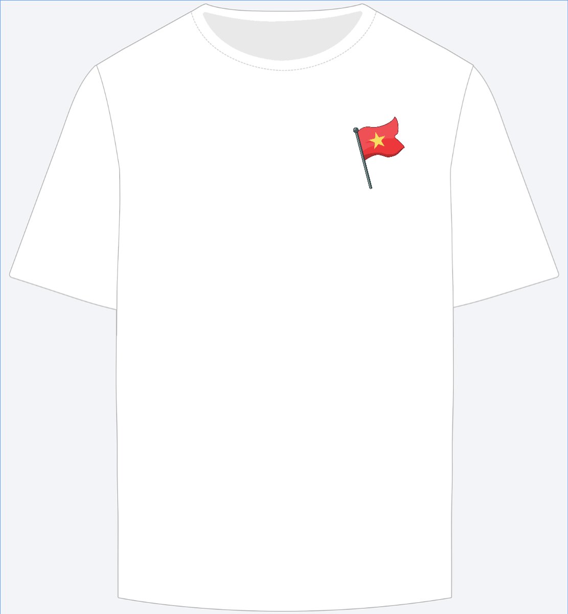 Mẫu Ao Thun Lá cờ, flag, hội nhóm, team, tập thể — LayerPic