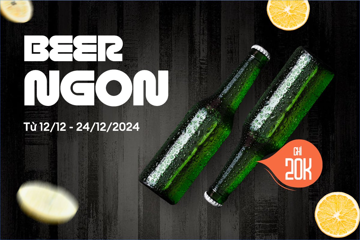 Mẫu Banner - Băng rôn Nước uống, juice, giải khát, F&B, drink, beer,bia — LayerPic