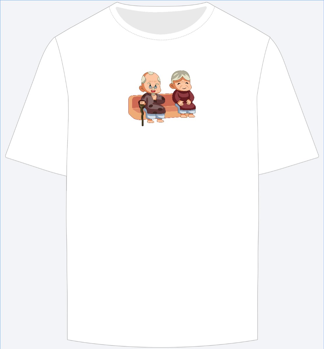 Mẫu Ao Thun Ông bà, grandparents, hội nhóm, team, tập thể, gia đình, family, nhà — LayerPic