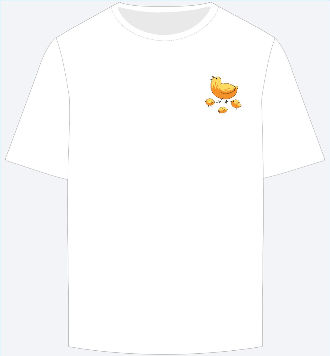 Mẫu Ao Thun Đàn gà, flock of chickens, hội nhóm, team, tập thể, cá nhân, nhân vật, personal style, signature — LayerPic