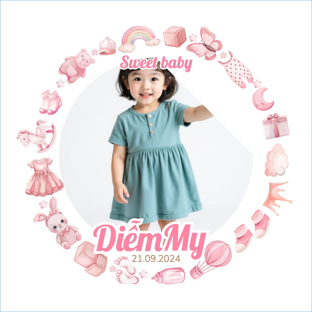 Em bé, baby, kid, sinh nhật, birthday, cá nhân, personal style, sự kiện, event, dễ thương, cute